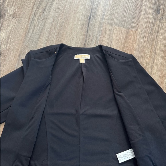 Michael Kors Black Jacket With Gold Stud Detail. Size Medium - Picture 4 of 5